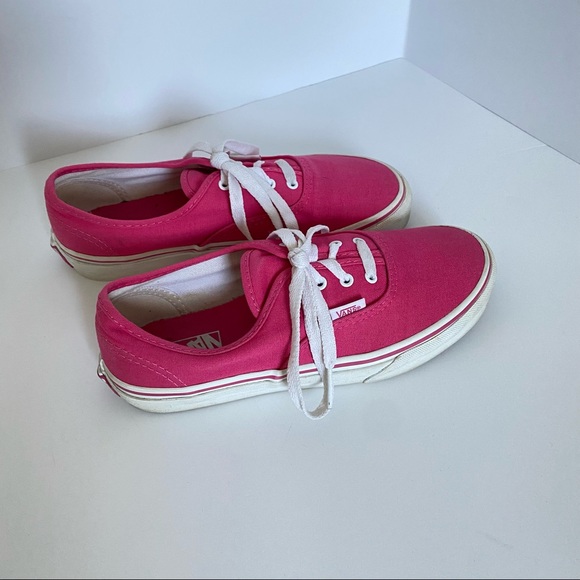 SHOES VANS Canvas Sneaker pink size youth 3.5 - Picture 12 of 13